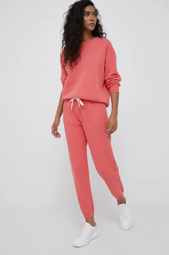 Спортивні штани Polo Ralph Lauren рожевий