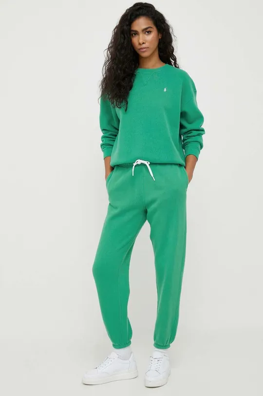 Παντελόνι φόρμας Polo Ralph Lauren πράσινο