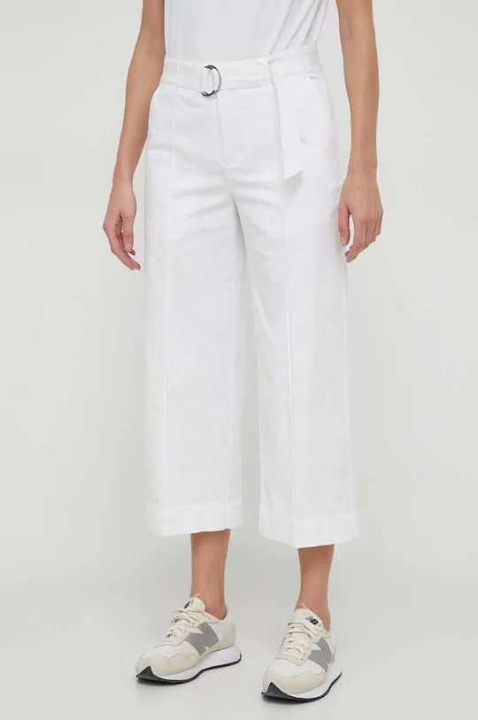 Παντελόνι Lauren Ralph Lauren λευκό