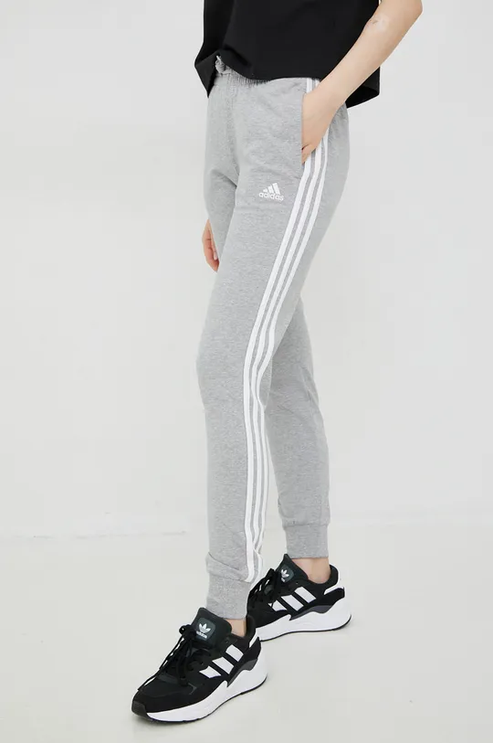 sivá Tepláky adidas Dámsky