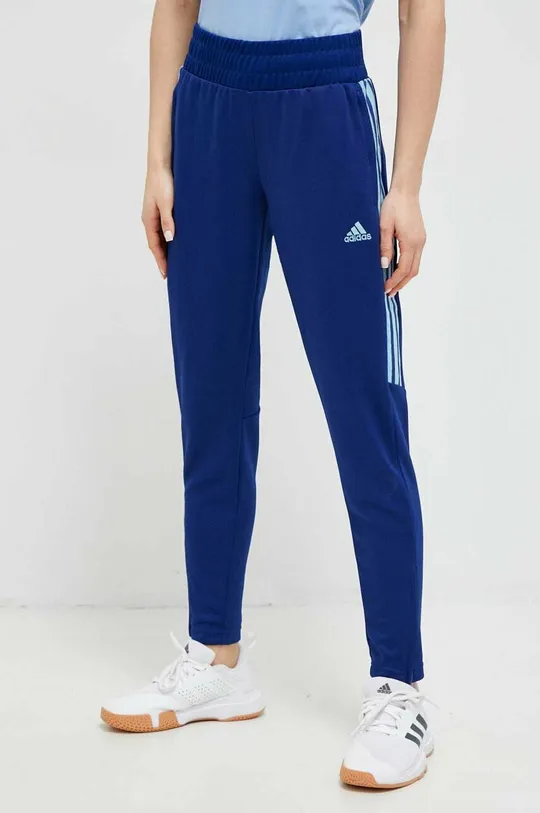 niebieski adidas spodnie treningowe Tiro Damski