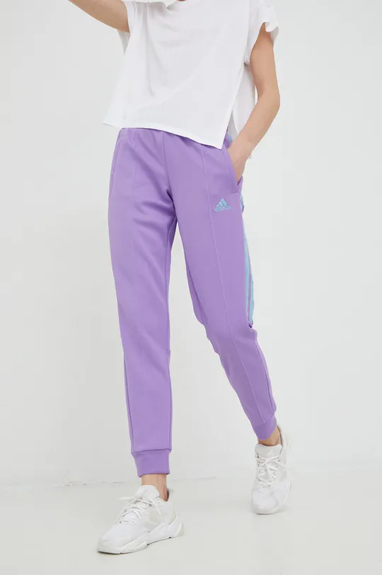 фіолетовий Спортивні штани adidas Жіночий