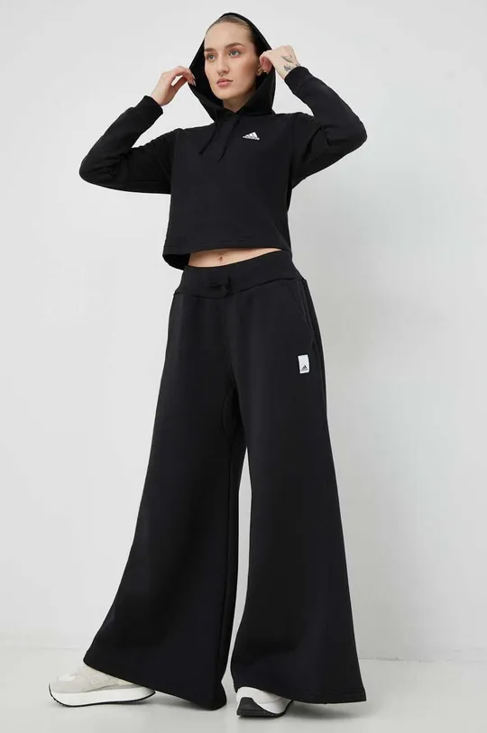 чорний Спортивні штани adidas Жіночий