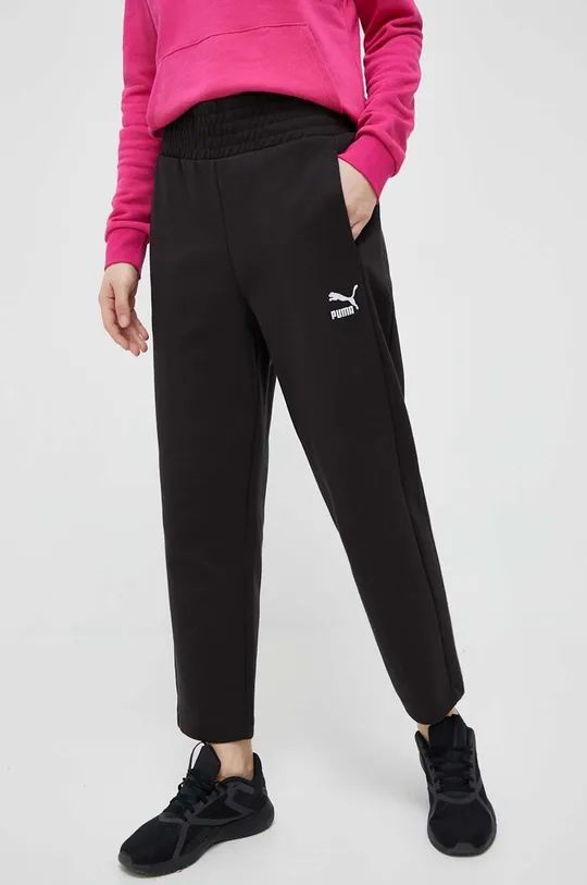 black Puma joggers Women’s