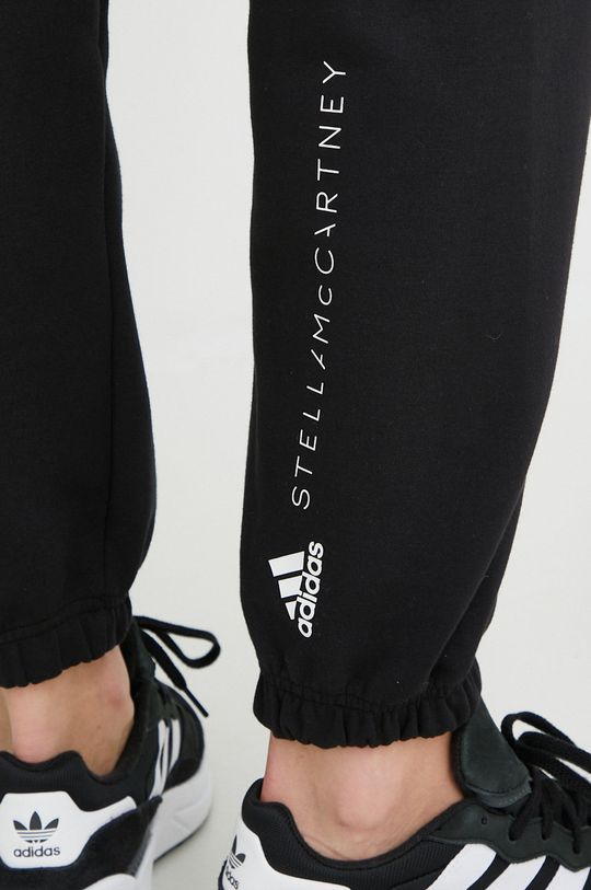 czarny adidas by Stella McCartney spodnie dresowe