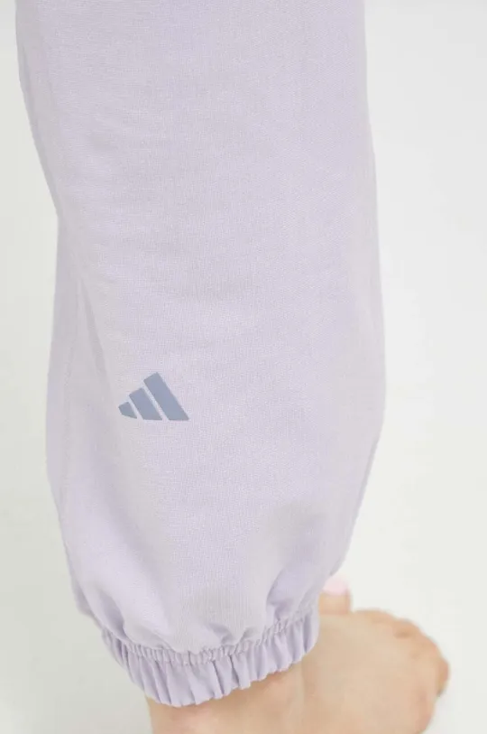 фиолетовой Штаны для йоги adidas Performance Studio
