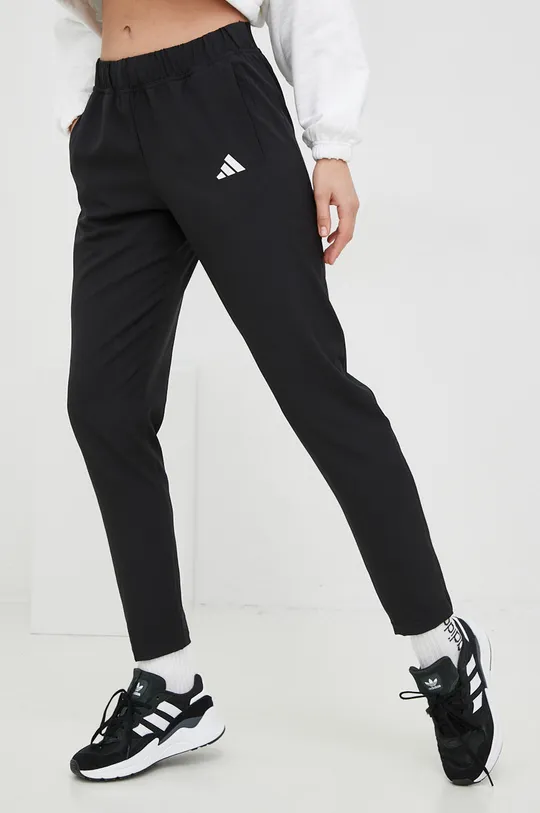 μαύρο Παντελόνι προπόνησης adidas Performance Γυναικεία