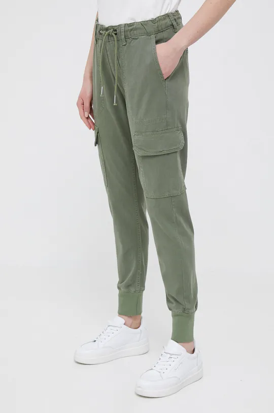 πράσινο Παντελόνι Pepe Jeans Γυναικεία