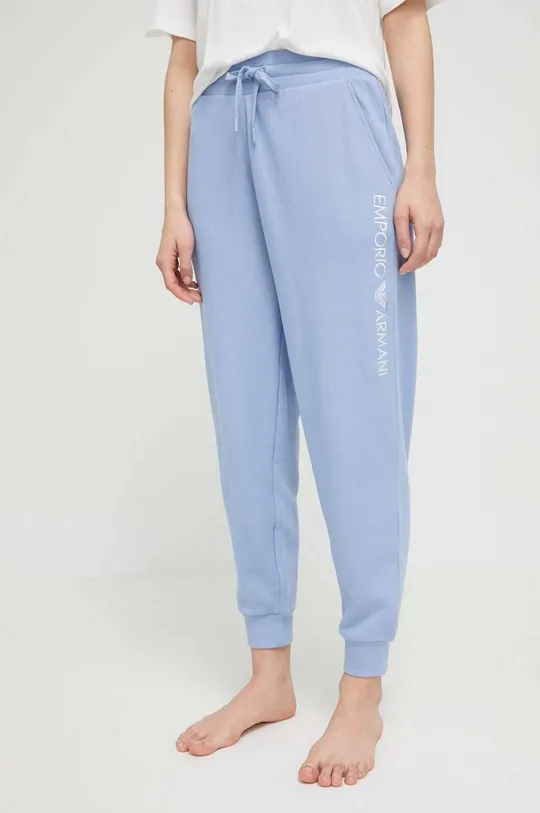 Παντελόνι φόρμας Emporio Armani Underwear μπλε