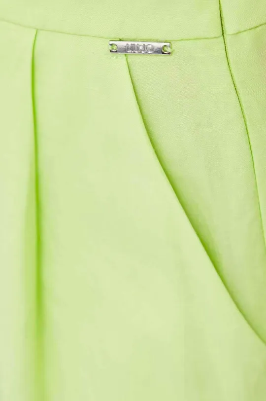 πράσινο Παντελόνι με λινό μείγμα Liu Jo