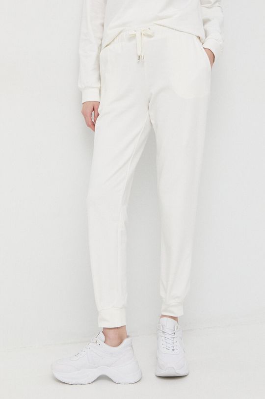 biały Liu Jo spodnie dresowe Damski