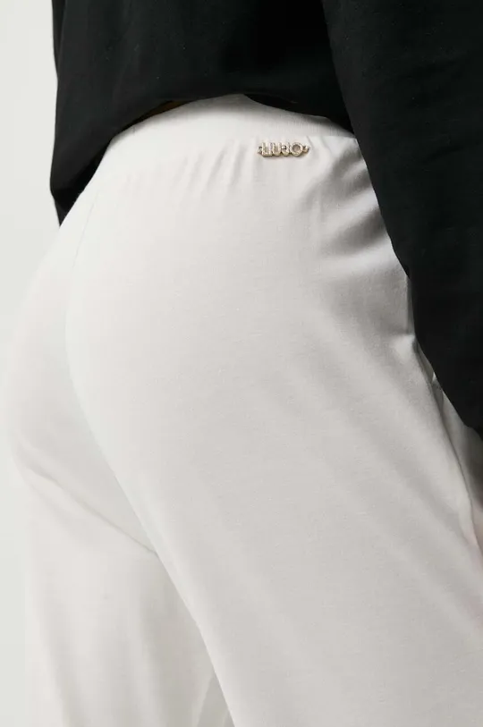 biały Liu Jo spodnie dresowe