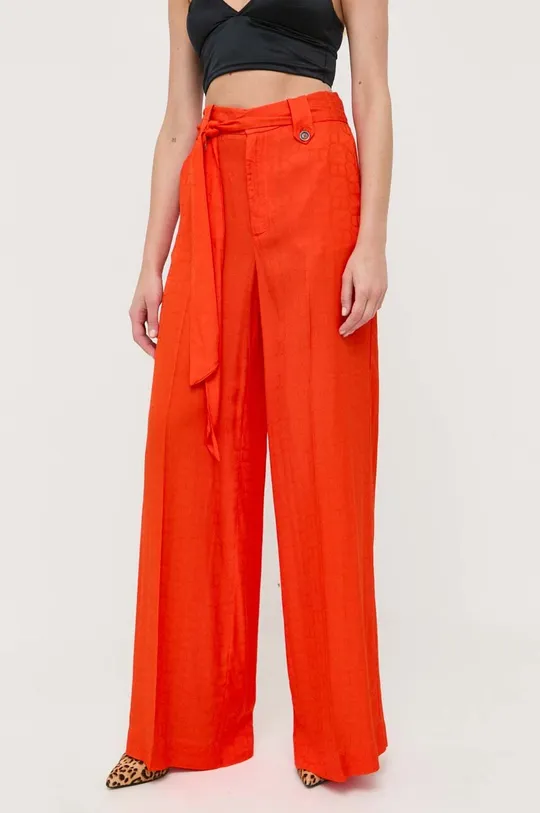 pomarańczowy Twinset spodnie Damski