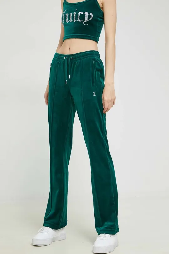 Παντελόνι φόρμας Juicy Couture Tina πράσινο