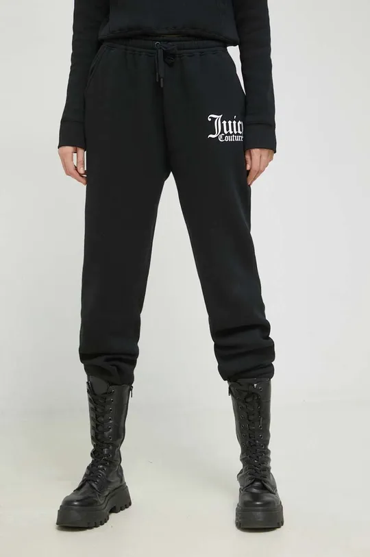 czarny Juicy Couture spodnie dresowe Sora Damski