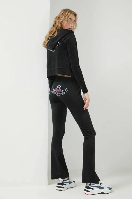 μαύρο Παντελόνι φόρμας Juicy Couture Elodie Heart Γυναικεία