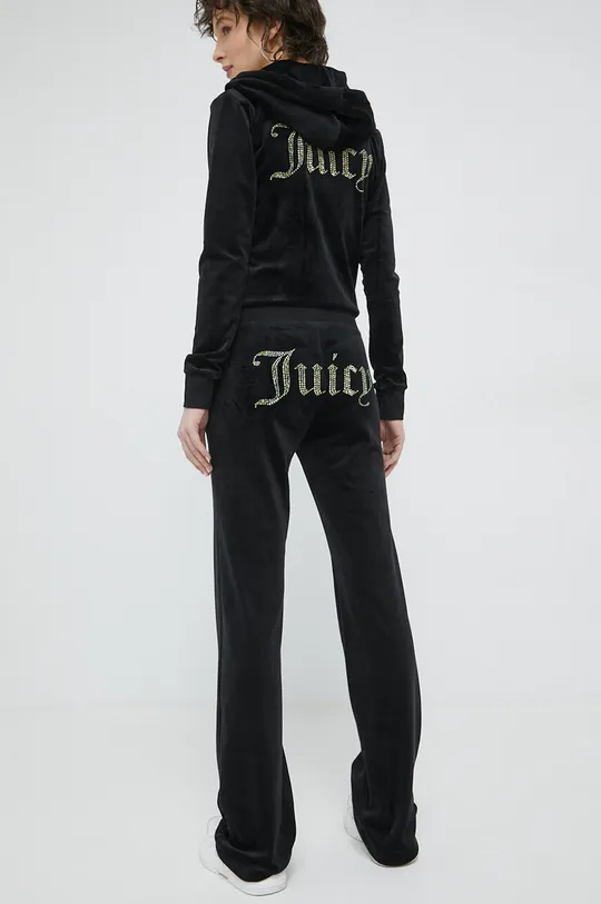 Παντελόνι φόρμας Juicy Couture Del Ray μαύρο