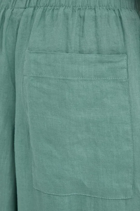 πράσινο Λινό παντελόνι Drykorn
