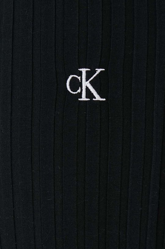 černá Kalhoty Calvin Klein Jeans