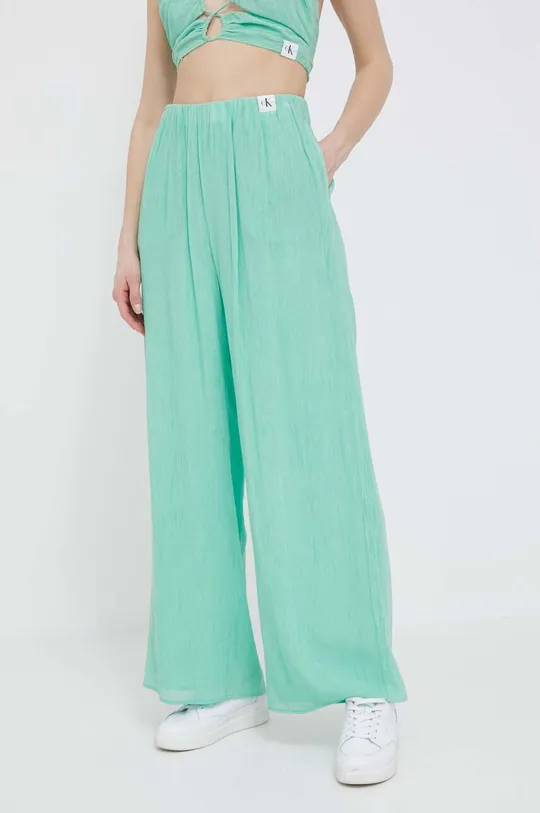 зелений Штани Calvin Klein Jeans Жіночий