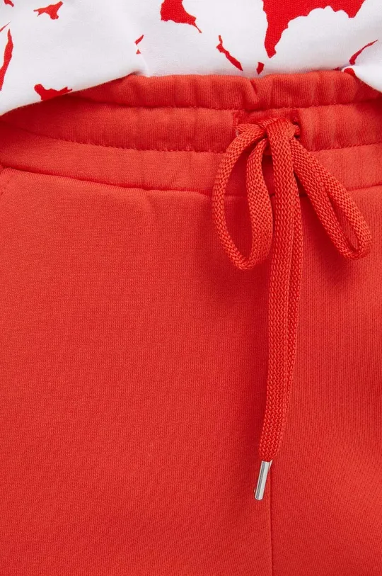 arancione United Colors of Benetton pantaloni da jogging in cotone