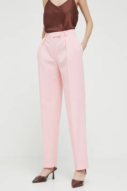 ροζ Παντελόνι HUGO Γυναικεία