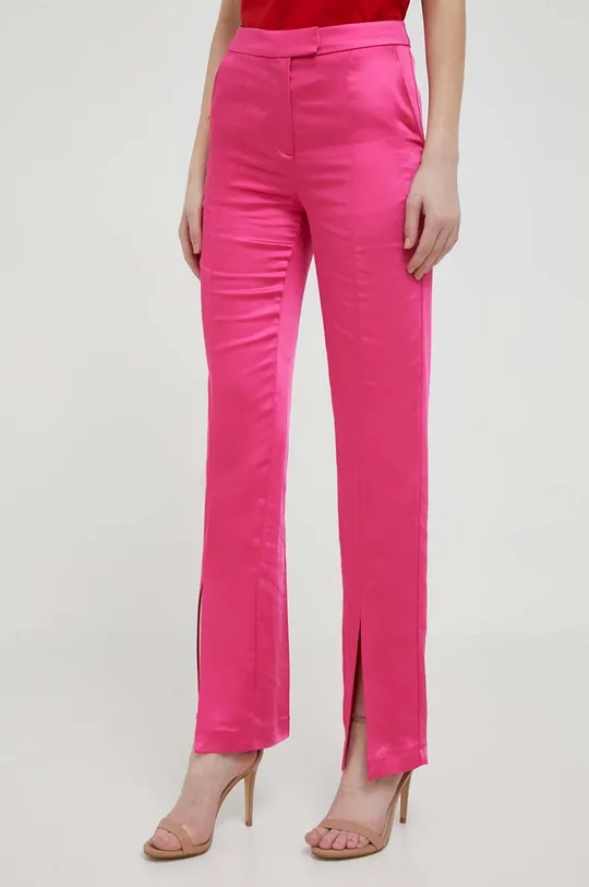 United Colors of Benetton spodnie różowy