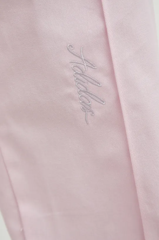 różowy adidas spodnie bawełniane