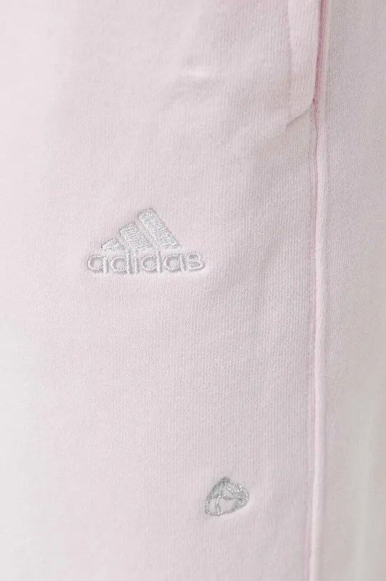 ροζ Βαμβακερό παντελόνι adidas