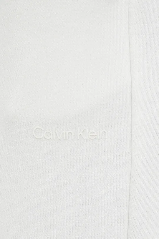 biela Tréningové nohavice Calvin Klein Performance Essentials