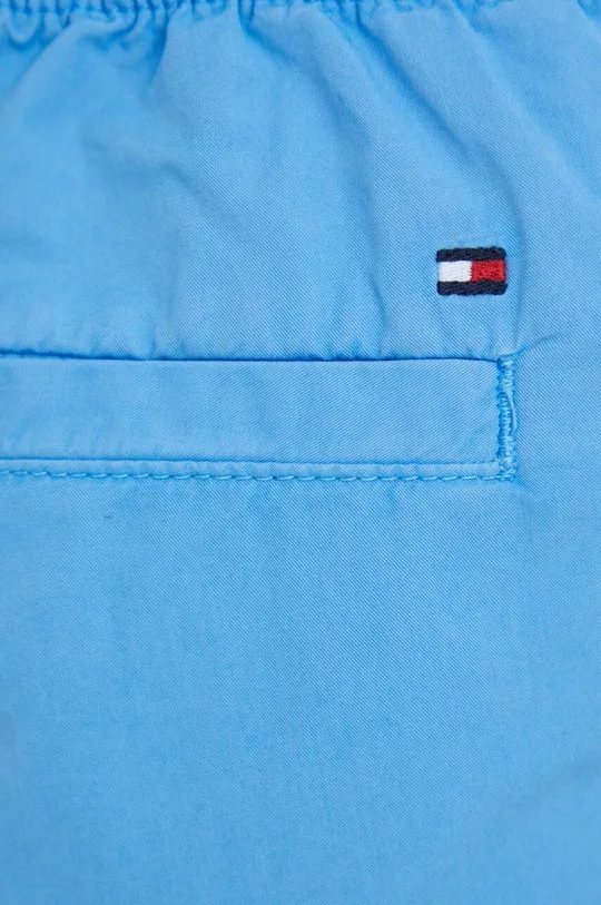 niebieski Tommy Hilfiger spodnie bawełniane
