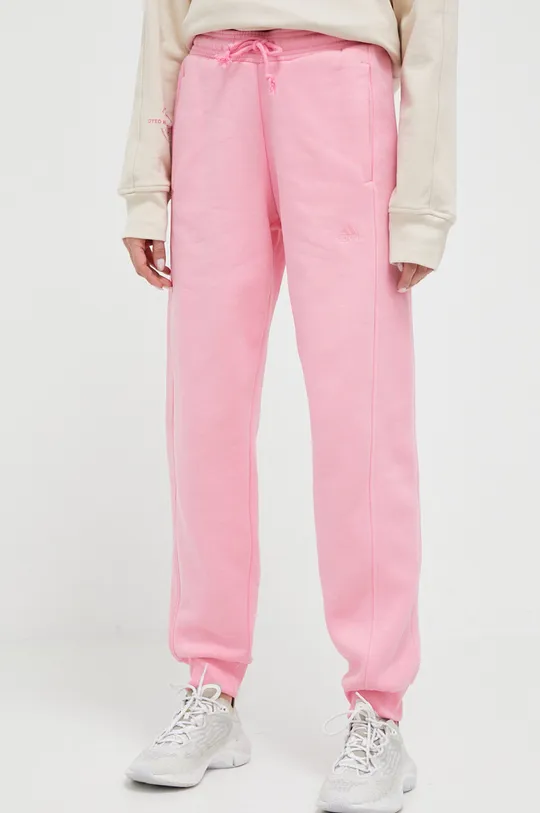 рожевий Спортивні штани adidas Жіночий