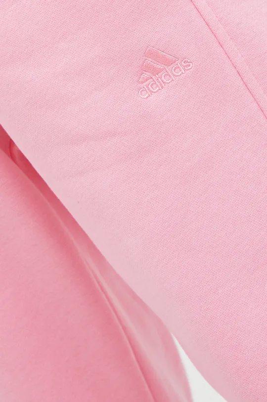 różowy adidas spodnie dresowe