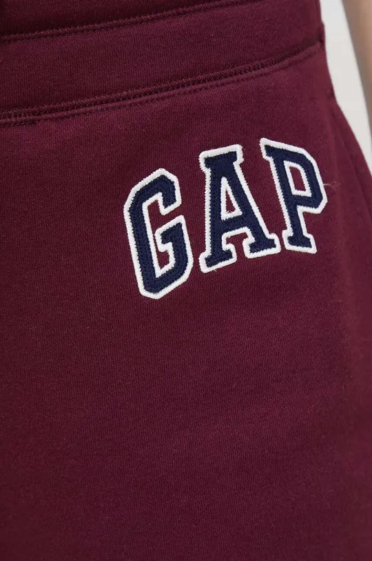 bordowy GAP spodnie dresowe