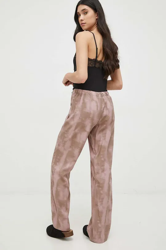 Pyžamové nohavice Calvin Klein Underwear béžová