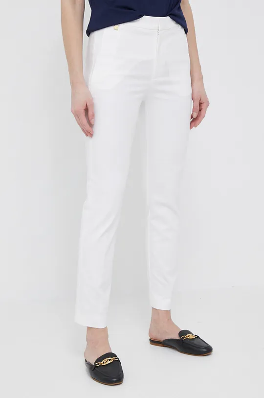 λευκό Παντελόνι Lauren Ralph Lauren Γυναικεία