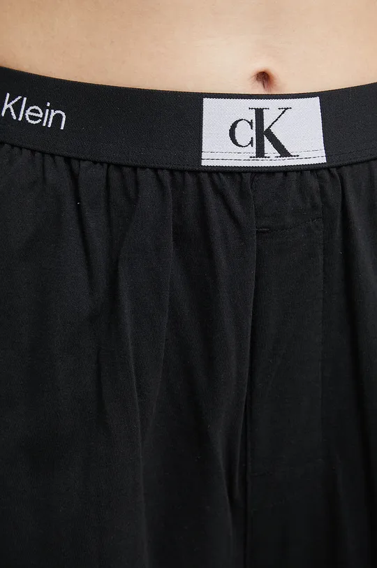 črna Bombažne pižama hlače Calvin Klein Underwear