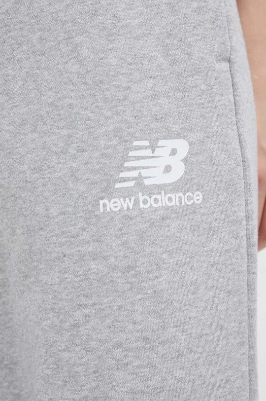 szary New Balance spodnie dresowe