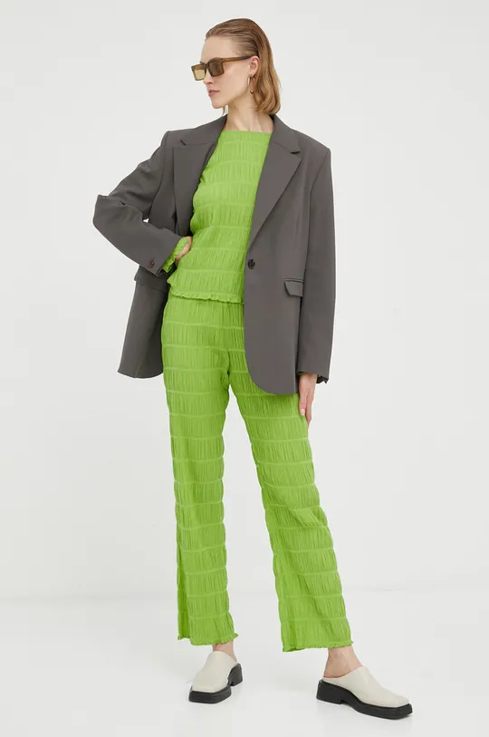 verde Résumé pantaloni