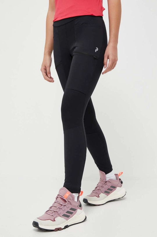 fekete Peak Performance sport legging Vislight Track Női