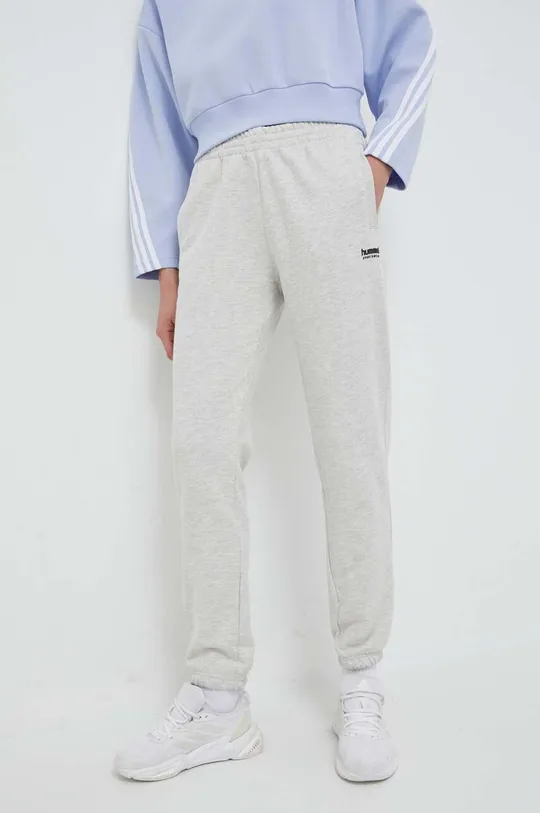сірий Спортивні штани Hummel Жіночий