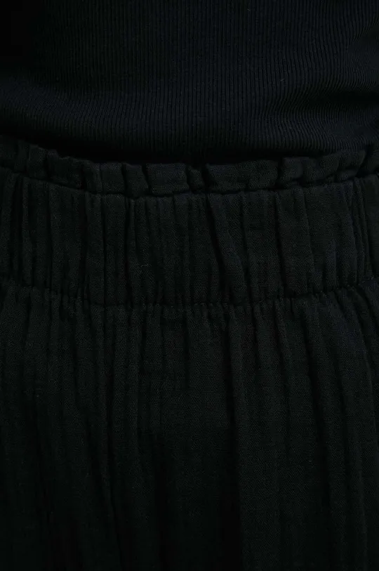 μαύρο Βαμβακερό παντελόνι GAP