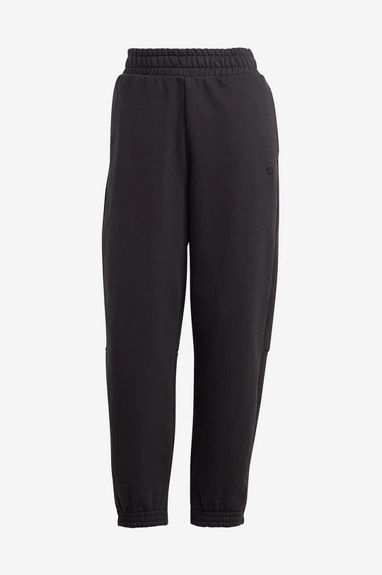 negru adidas Originals pantaloni de trening din bumbac