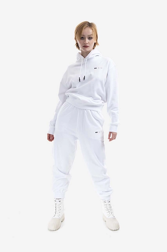 MCQ cotton joggers white