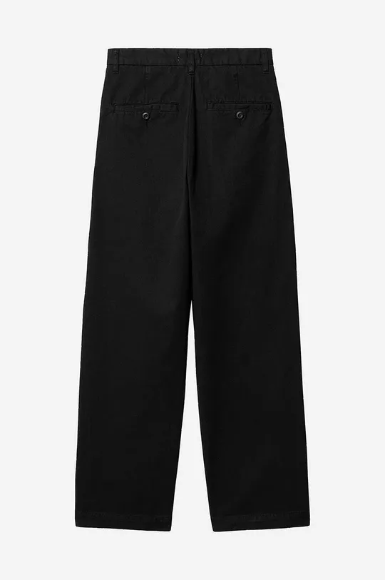černá Bavlněné kalhoty Carhartt WIP Cara