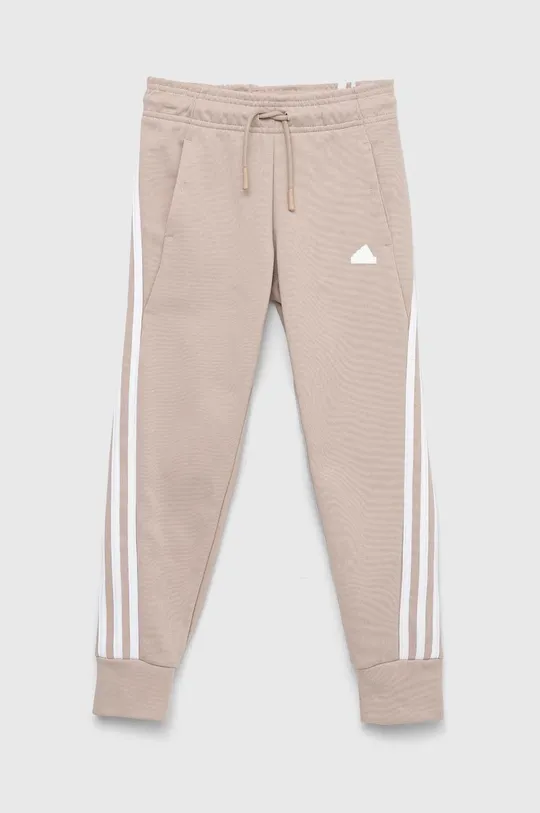 bézs adidas gyerek melegítőnadrág G FI 3S Lány