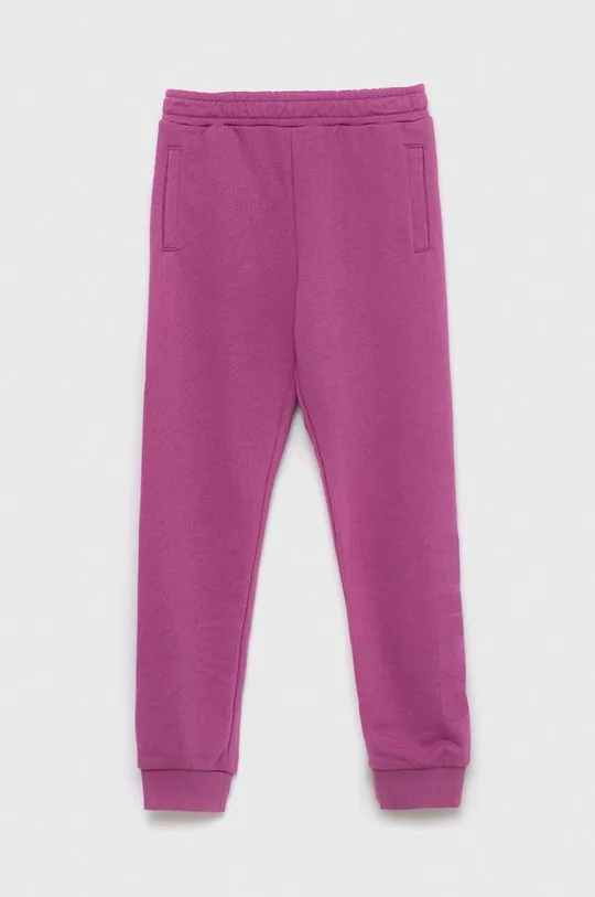 фіолетовий Дитячі спортивні штани Fila Для дівчаток