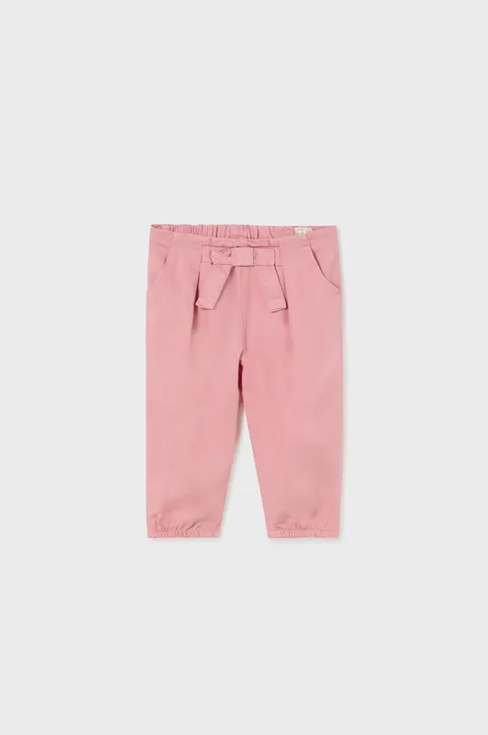 różowy Mayoral spodnie niemowlęce Dziewczęcy