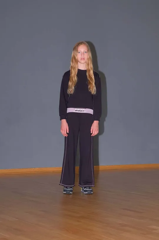 чорний Дитячі спортивні штани Sisley Для дівчаток