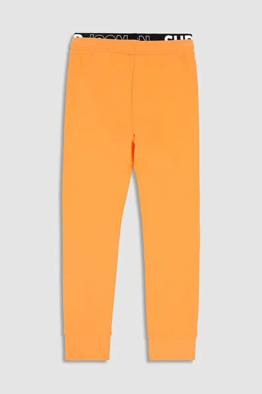 πορτοκαλί Παιδικό βαμβακερό παντελόνι Coccodrillo